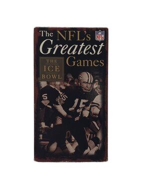 The NFLs Greatest Games The Ice Bowl VHS 1997 NFL Films Cowboys Packers